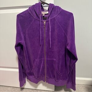 Juicy Couture Velour Jacket - Purple